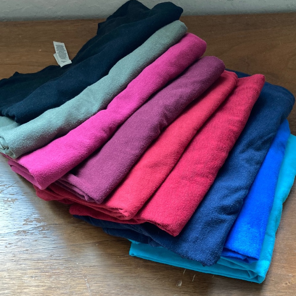 Lot of 9 cotton tee shirts
